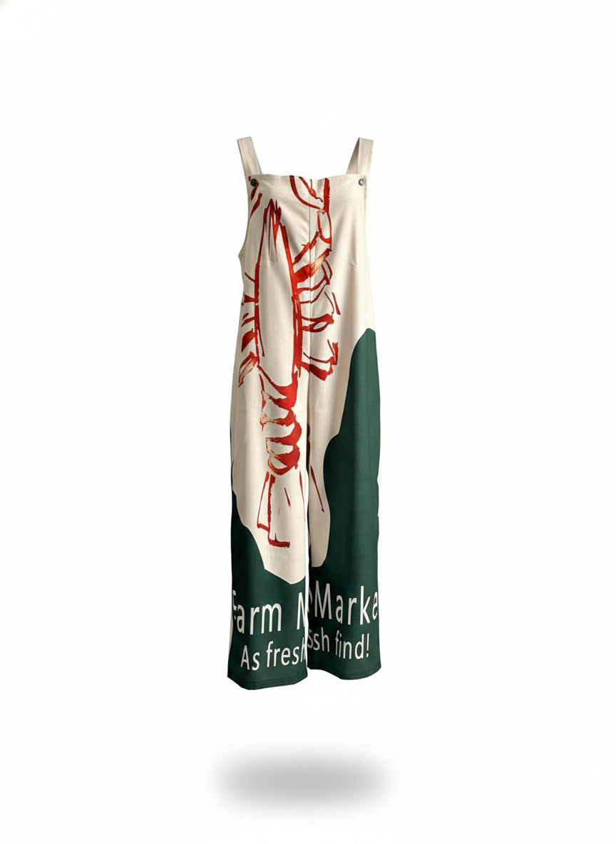 BRAGA WIDE LEG ESTAMPADO FARM